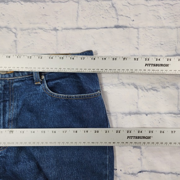 Polo Jeans Co Ralph Lauren Jeans WOMENS 14X29 Blue Saturday Jean VINTAGE 90s - Picture 8 of 15